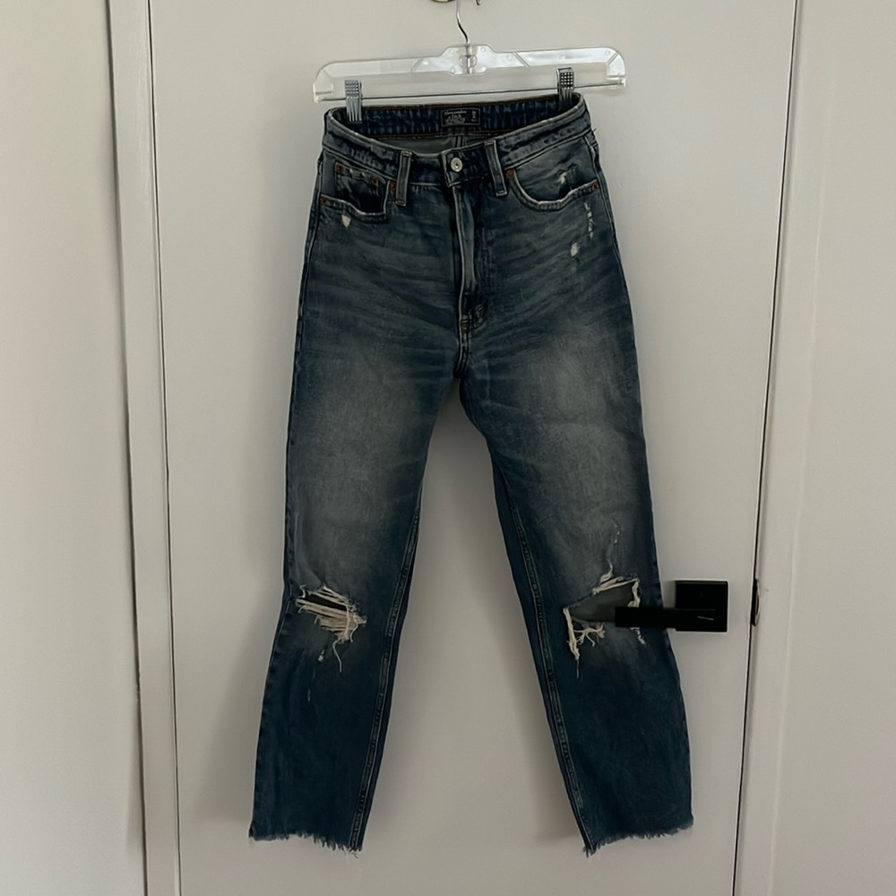 A&F Straight Leg Jeans